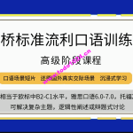 剑桥流利英语口语学习视频课程（高级） 价值5697元