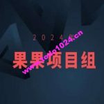 2024年果果项目组项目合集-果果最新项目