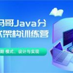 小马哥 Java 分布式架构训练营 第三期 分布式高并发、高性能、高可用架构