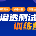 2023年最新渗透测试训练营：学习网络安全与漏洞赏金