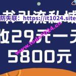 在小红书引流私域卖壁纸每张29元单日最高卖出200张(0-1搭建教程)【揭秘】