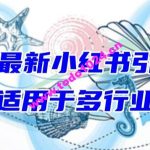 2024最新小红书引流，适用于任何行业，小白也可以轻松的打粉【揭秘】