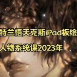 特兰悟天克斯iPad板绘人物系统课2023