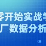 小象学院 互联网大厂数据分析项目实战