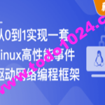 基于C++从0到1手写Linux高性能网络编程框架