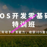 万门大学-iOS开发零基础特训班