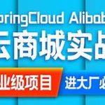 SpringCloud Alibaba 云商城搭建源码笔记（咕泡内部项目）