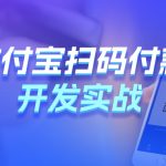 黑马Java支付宝扫码付款开发实战