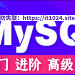 Mysql优化高级技巧、经典案例与专题 61课