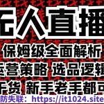 2025无人直播这么做就对了，保姆级全面解析，全程干货，新手老手都可上手