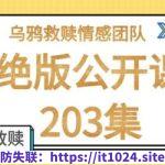 乌鸦绝版公开课203集